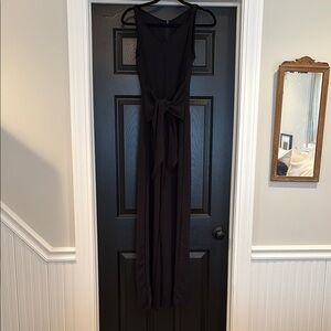 Elegant Black Sleeveless Jumpsuit
